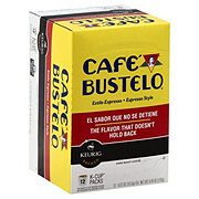 Cafe Bustelo Colombian Ground Espresso Single Serve Coffee K Cups