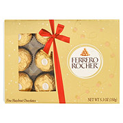 Ferrero Rocher Fine Hazelnut Chocolates Christmas Gift Box, 12 pc