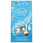 Lindt Lindor Milk with White Chocolate Truffles Christmas Candy