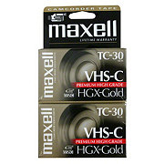 Maxell VHS-C TC-30 VHS Tape - Shop at H-E-B