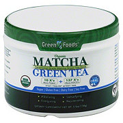 Green Foods Tea Green Matcha