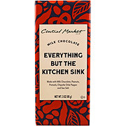Central Market Milk Chocolate Bar - Everything But the Kitchen Sink