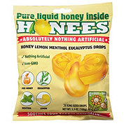 Honees Honey Lemon Menthol Eucalyptus Cough Drops
