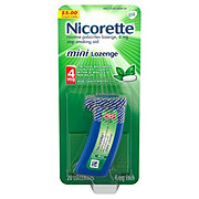 Nicorette Mini Lozenge Stop Smoking Aid - 4 mg