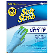 Soft Scrub Disposable Nitrile Gloves