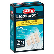 H-E-B Waterproof Bandages, Assorted