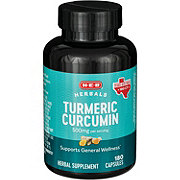 H-E-B Herbals Turmeric Curcumin Capsules - Texas-Size Pack