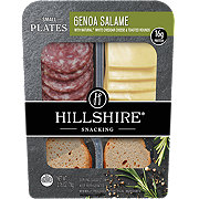 Hillshire Small Plates Snacking Tray - Genoa Salame & White Cheddar Cheese