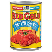 Red Gold No Salt Added Petite Diced Tomatoes