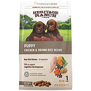 Heritage Ranch by H-E-B Puppy Dry Dog Food - Chicken & Brown Rice