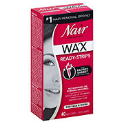 Nair Wax Ready Strips Face