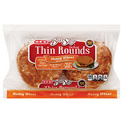 H-E-B Bake Shop Honey Wheat Thin Style Rounds