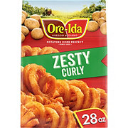 Ore-Ida Frozen Zesty Curly Seasoned French Fries