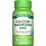 Nature's Truth Calcium Magnesium Zinc Caplets