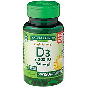 Nature's Truth High Potency Vitamin D3 2000 IU