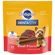 Pedigree DENTASTIX Daily Oral Care Beef Flavor Toy & Small Dog Treats
