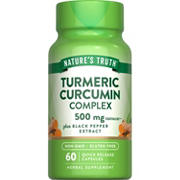 Nature's Truth Turmeric Curcumin Complex 500mg Quick-Release Capsules