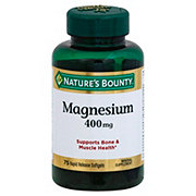 Nature's Bounty Magnesium 400 mg Softgels