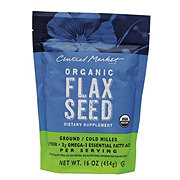 Central Market Organic Flaxseed Dietary Supplement
