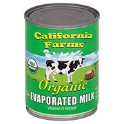 California Farms Organic Evaporated Milk