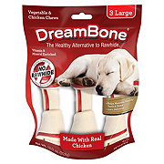 DreamBone Classic Chicken Bone Chews, Large