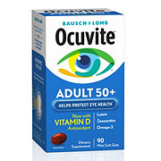 Bausch & Lomb Ocuvite Adult 50+ Eye Vitamin and Mineral Supplement Softgels