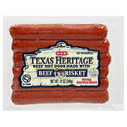 H-E-B Texas Heritage Beef Brisket Hot Dogs