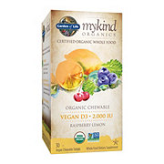 Garden of Life mykind Organics Vegan D3 Chewable Tablets