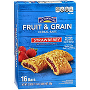 Hill Country Fare Fruit & Grain Cereal Bars - Strawberry
