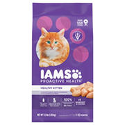 IAMS Proactive Health Adult Indoor Weight Control & Hairball Care Dry Cat Food - Chicken & Turkey Cat Kibble