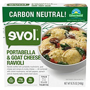 Evol Portabella & Goat Cheese Ravioli Frozen Meal