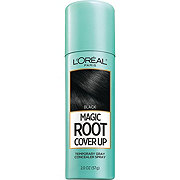 L'Oréal Paris Magic Root Cover Up Gray Concealer Spray, Black