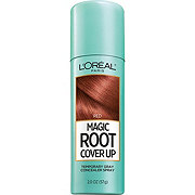 L'Oréal Paris Magic Root Cover Up Gray Concealer Spray, Red