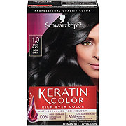 Schwarzkopf Keratin Color 1.0 Onyx Black Anti Age Hair Color