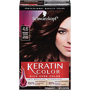 Schwarzkopf Keratin Color Permanent Hair Color Cream - 4.6 Intense Cocoa