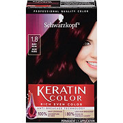 Schwarzkopf Keratin Color 1.8 Ruby Noir Anti Age Hair Color