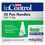4mm X 32g Pen Needles / Diabetic Insulin Needles Medical Consumables  Injector