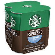 Starbucks Espresso and Cream Light Drink 6.5 oz Cans