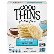 Good Thins Gluten-Free Simply Salt Rice Snacks