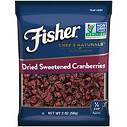 Fisher Chef's Naturals Dried Sweetened Cranberries