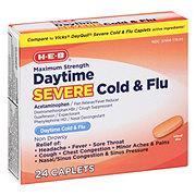 H-E-B Daytime Severe Cold & Flu Caplets