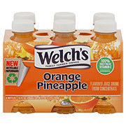 Welch's Orange Pineapple Juice Drink 10 oz Bottles