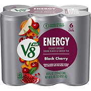 V8 Plus Energy Black Cherry 8 oz Cans