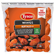 Tyson Uncooked Frozen Seasoned Chicken Wing Sections -  Buffalo Style