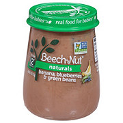 Beech-Nut Naturals Stage 2 Baby Food - Banana Blueberries & Green Beans