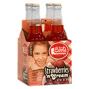 Boots Beverages Strawberries 'N Cream Soda 12 oz Bottles