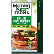 MorningStar Farms Grillers Prime Veggie Burgers
