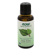 NOW Organic Essential Oils 100% Pure Tea Tree Oil