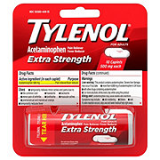 Tylenol Extra Strength Pain Reliever Caplets - 500 Mg