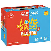 Karbach Love Street Kolsch Style Blonde  Beer 12 oz  Cans
